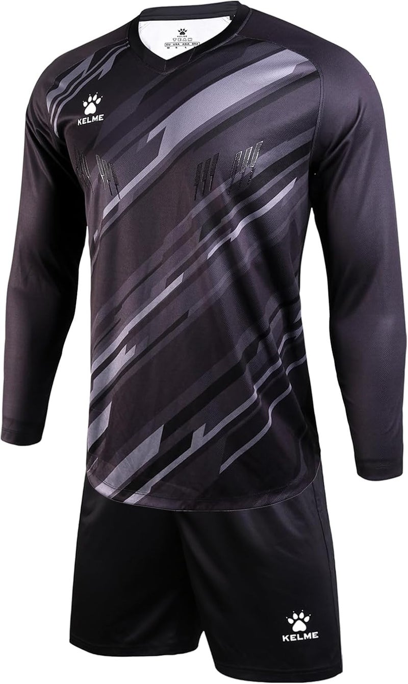 KELME Men Goalkeeper Jersey Kid Padded Goalkeeper Soccer Jersey Adults Men's Goalie Jersey - Image 2